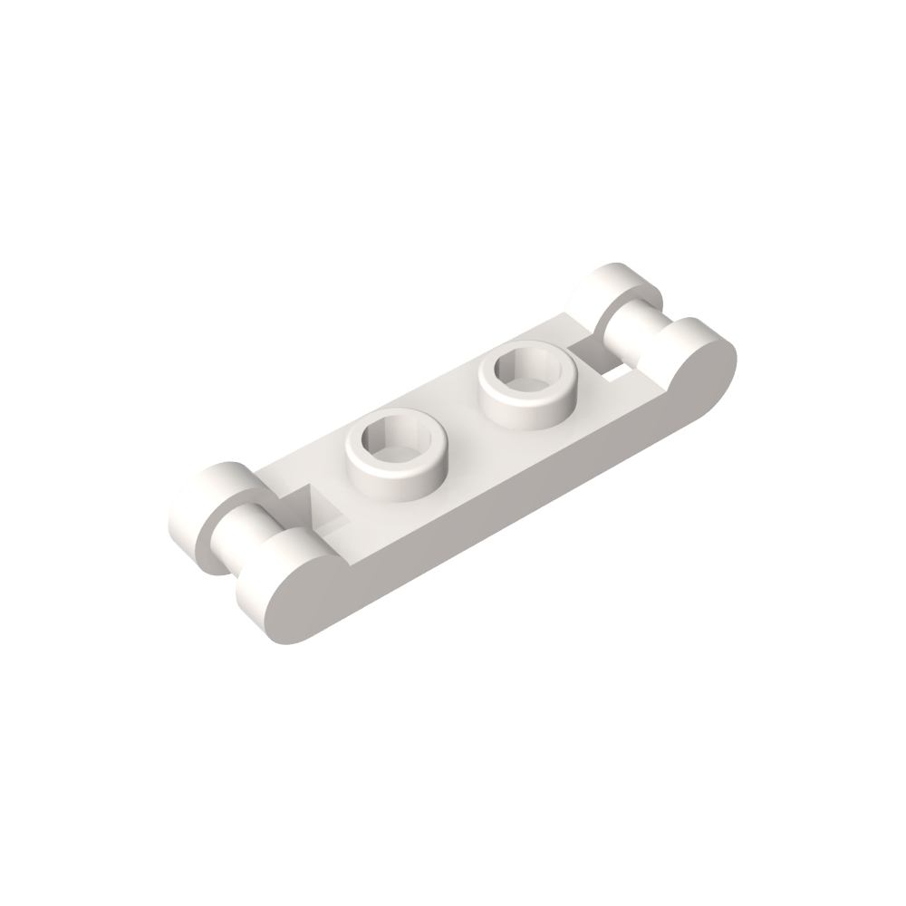 Platte Spezial 1 x 2 mit Griffen an den Enden-MyGobricks