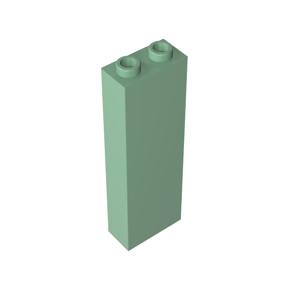 Stein 1 x 2 x 5 ohne Seitenstützen-MyGobricks