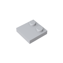Platte Spezial 2 x 2 mit nur 2 Noppen