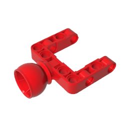 Technic Lenkkugelgelenk groß offen mit C-förmigem Schwenkrahmen - MyGobricks