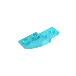 Schrägstein gebogen 4 x 1 invertiert - MyGobricks