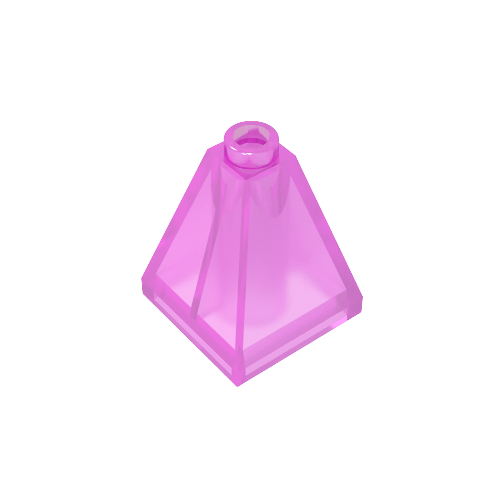 Neigung 75° 2 x 2 x 2 Vierfach Konvex-MyGobricks