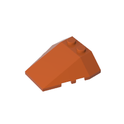 Schrägkeil 4 x 4, dreifach, ohne Bolzenkerben – MyGobricks