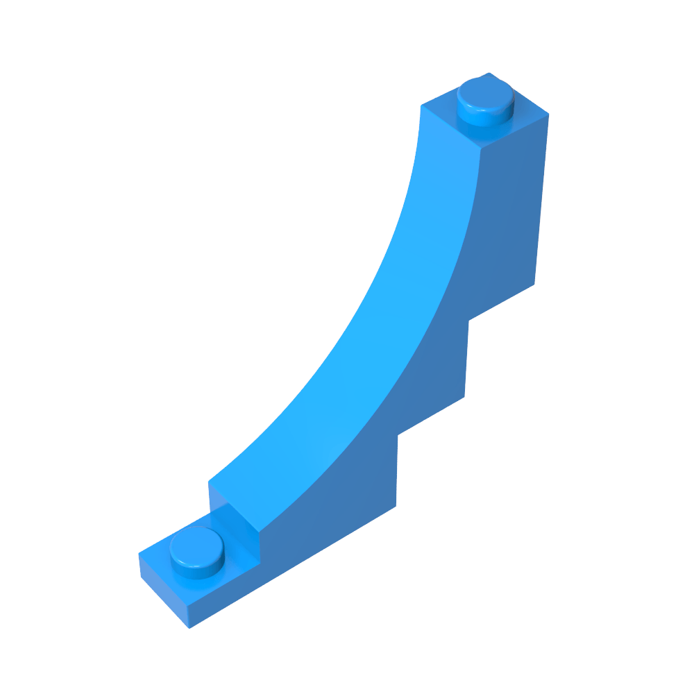 Ziegelbogen 1 x 5 x 4 invertiert - MyGobricks