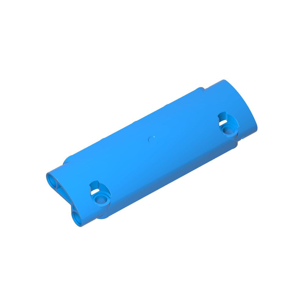 Technic Panel gebogen 11 x 3 mit 2 Stiftlöchern durch die Paneloberfläche - MyGobricks