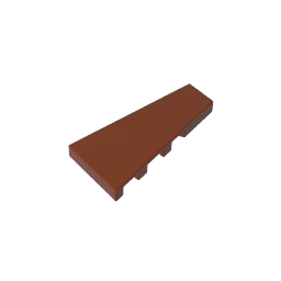 Fliese Spezial 2 x 4 Keilförmig Rechts-MyGobricks