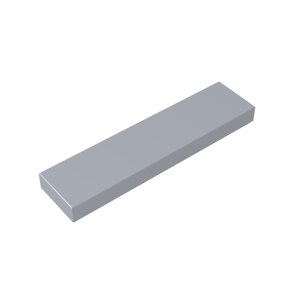 Fliese 1 x 4 mit Nut - MyGobricks