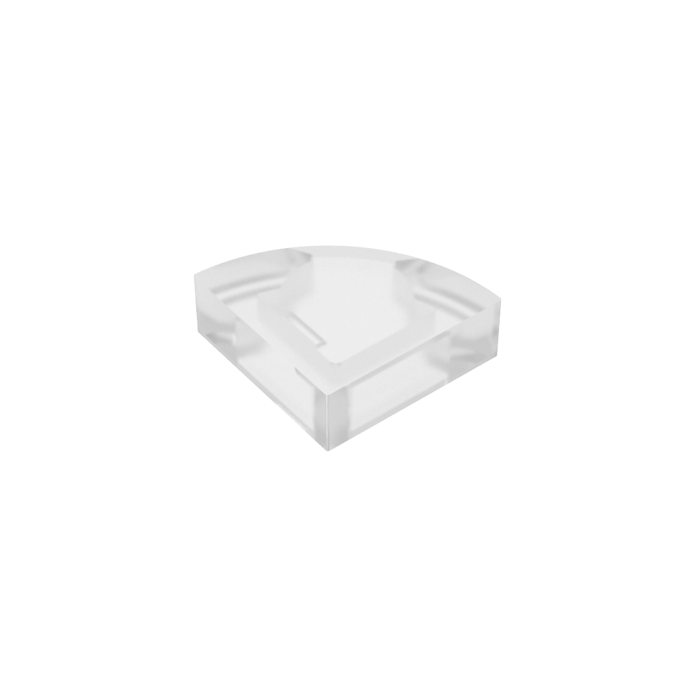 Fliese rund 1 x 1 Viertel