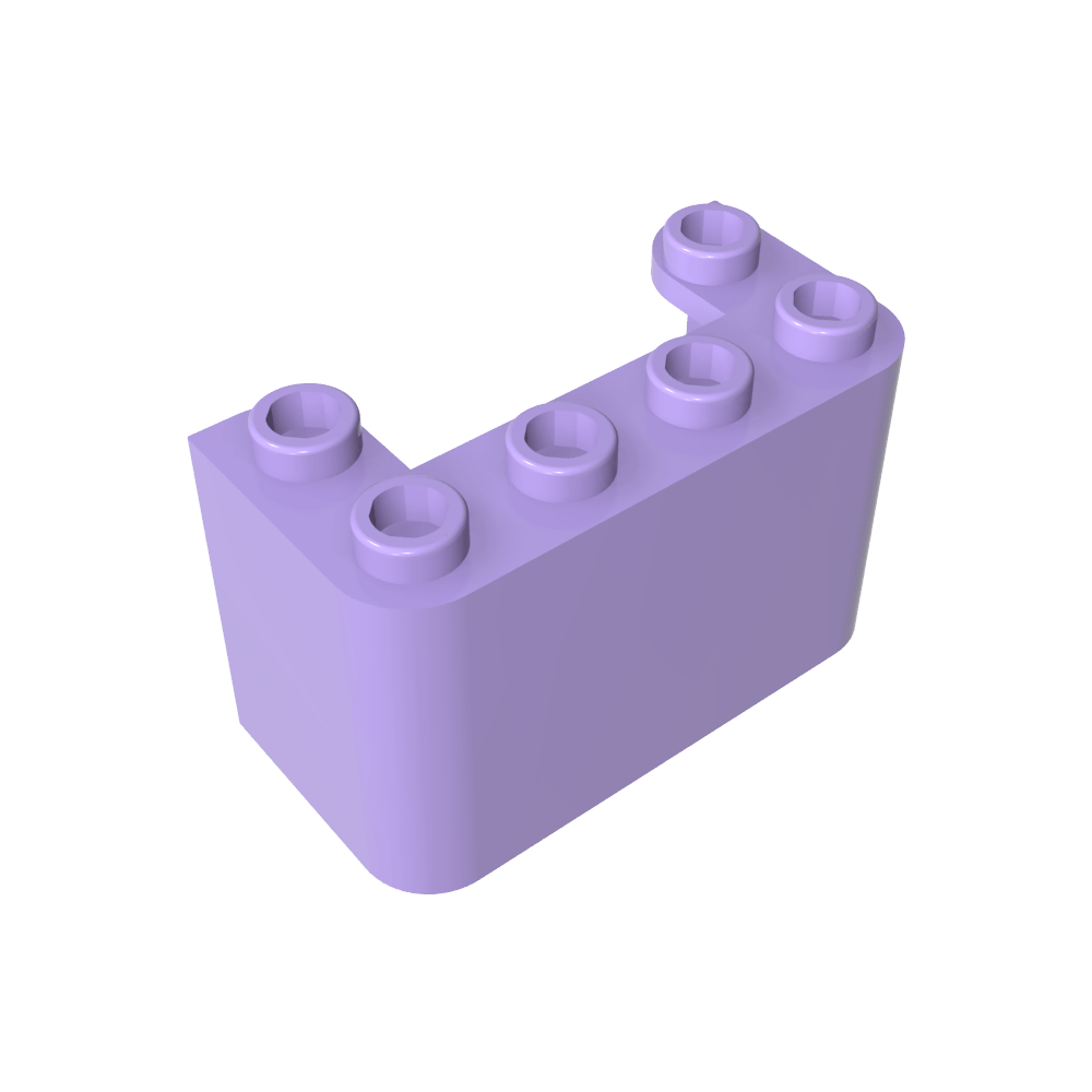 Windschutzscheibe 2 x 4 x 2 Vertikal-MyGobricks