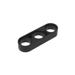 1 x 3 Arm mit Löchern (Dünn) [Premiumteil]
