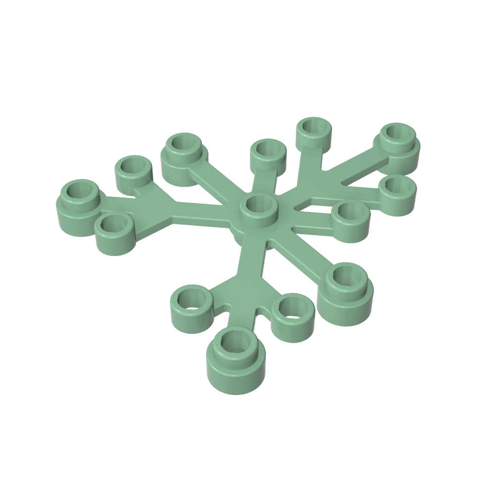 Pflanze, Blätter 6 x 5-MyGobricks