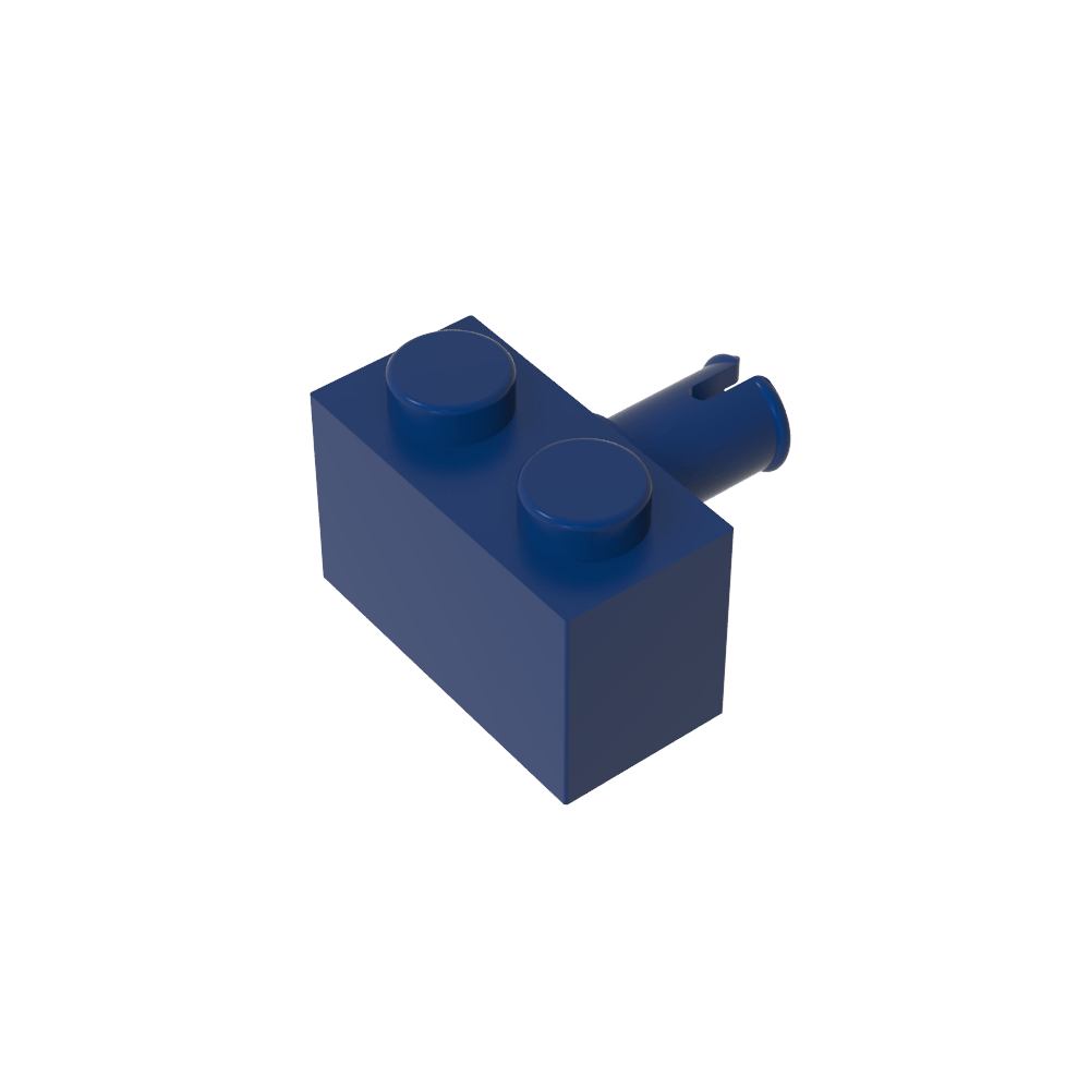 Stein Spezial 1 x 2 mit Pin-MyGobricks
