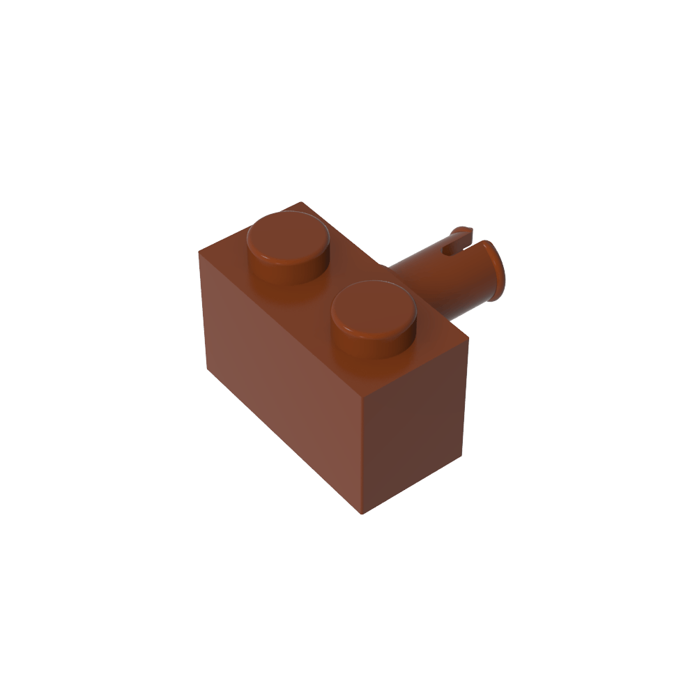 Stein Spezial 1 x 2 mit Pin-MyGobricks