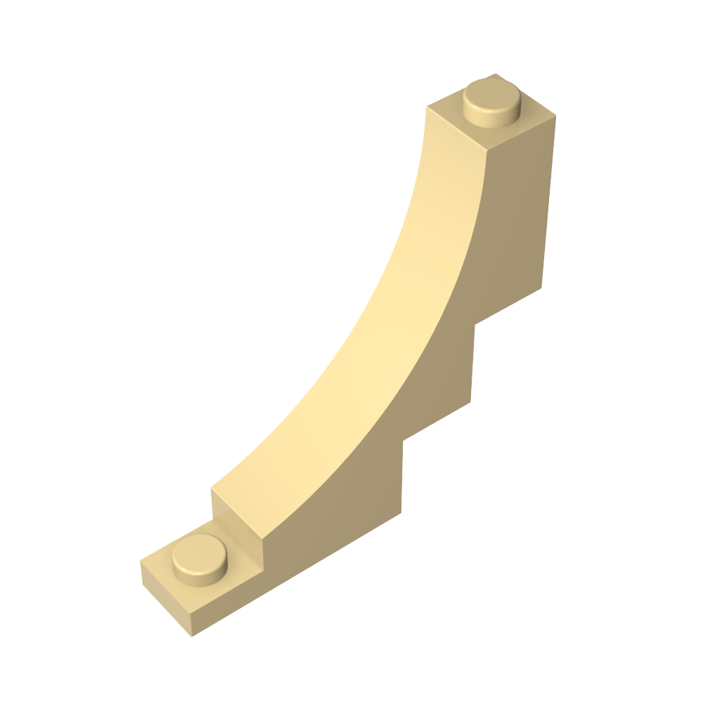 Ziegelbogen 1 x 5 x 4 invertiert - MyGobricks