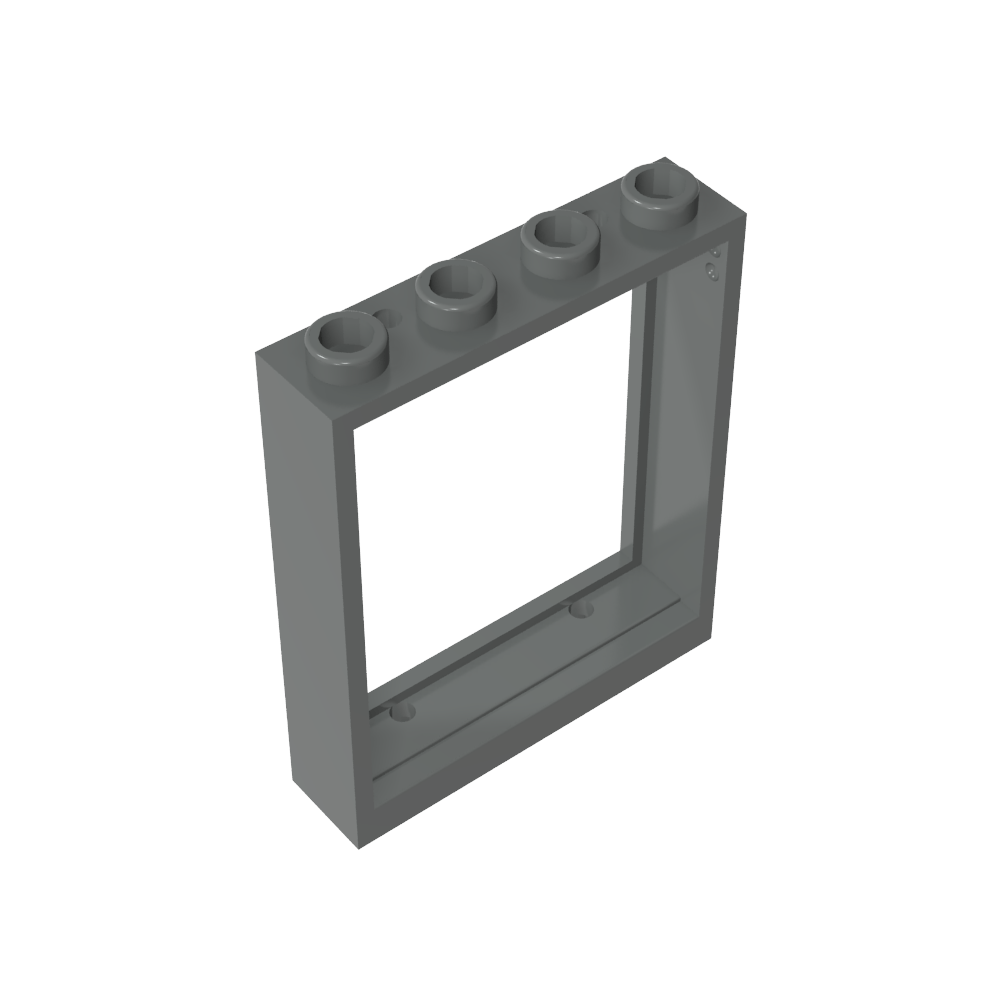 Türrahmen 1 x 4 x 4 (Aufzug) - MyGobricks