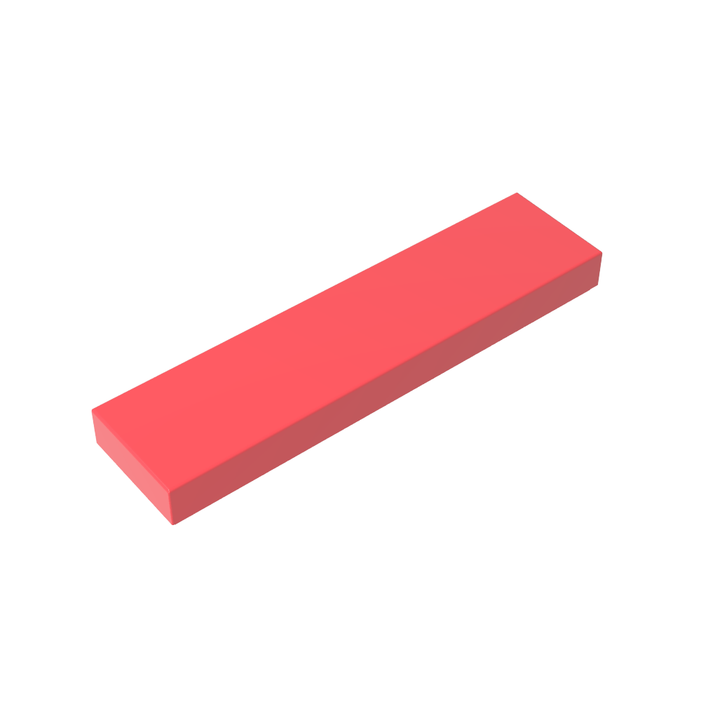 Fliese 1 x 4 mit Nut - MyGobricks