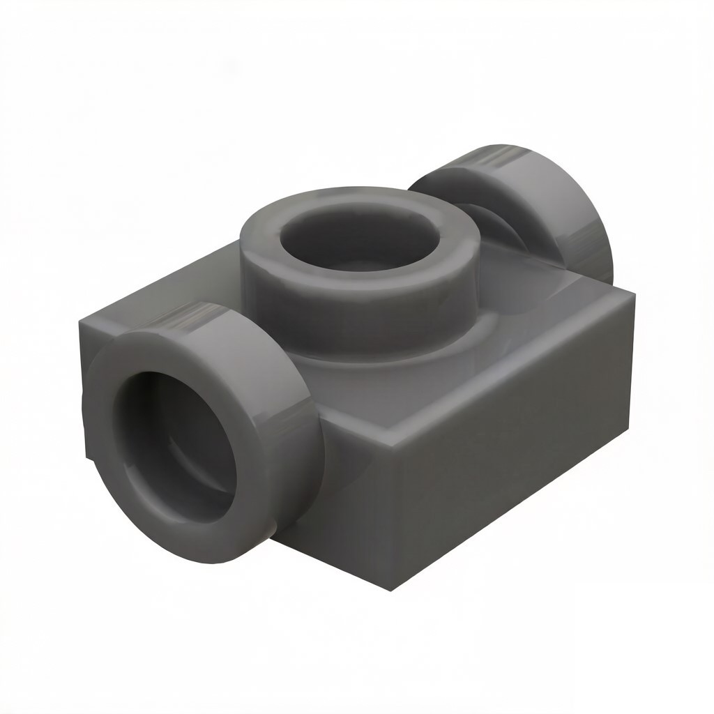 KF-0176 Kompatible Bausteine mit kleinen Partikeln: 1x1-Platte mit Noppen auf beiden Seiten (nicht von GoBricks) – ca. 492 Teile