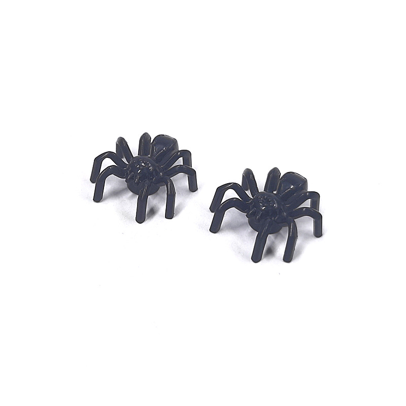 MOC Halloween Requisiten, Kleine Granulate 29111 Langbeinige Spinne, Baustein Spielzeug Teile