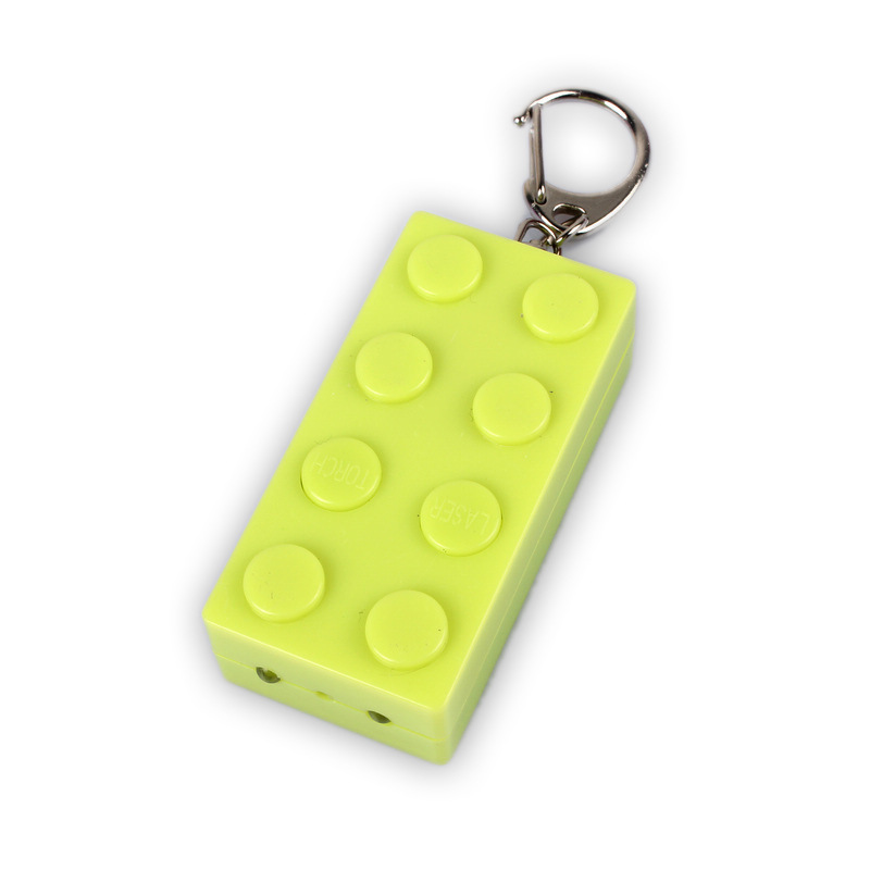 Lichtemittierende Infrarot-Bausteine, Laser-Taschenlampe, Infrarot-Spielzeug für Haustiere, kreativer LED-Schlüsselanhänger