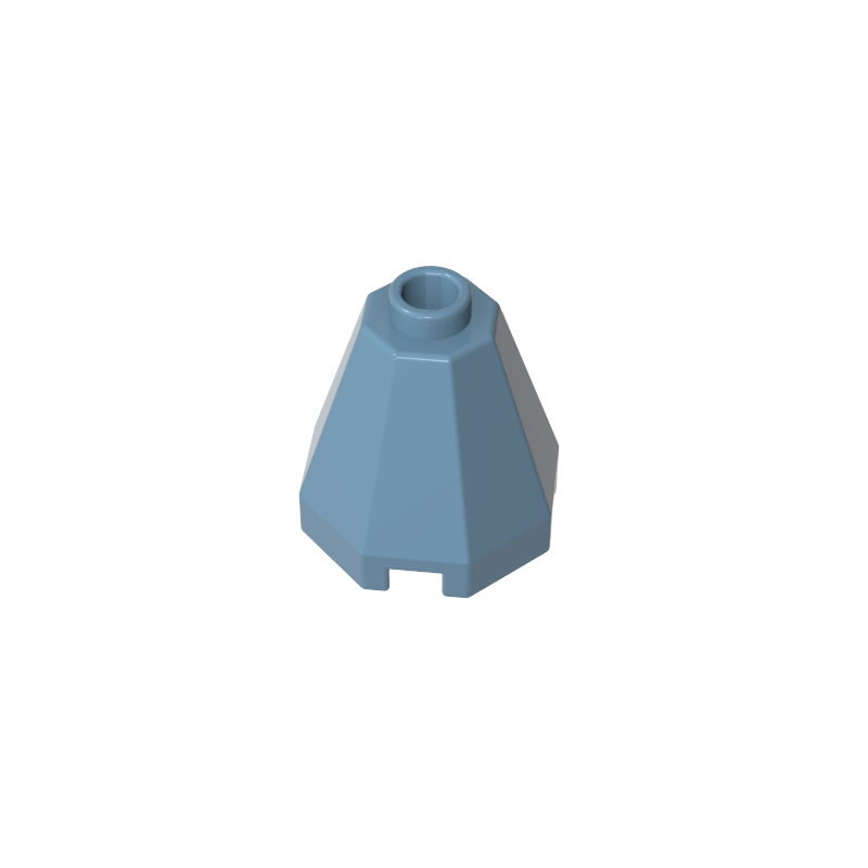 2x2x1 2/3 achteckiger Pyramidenziegel