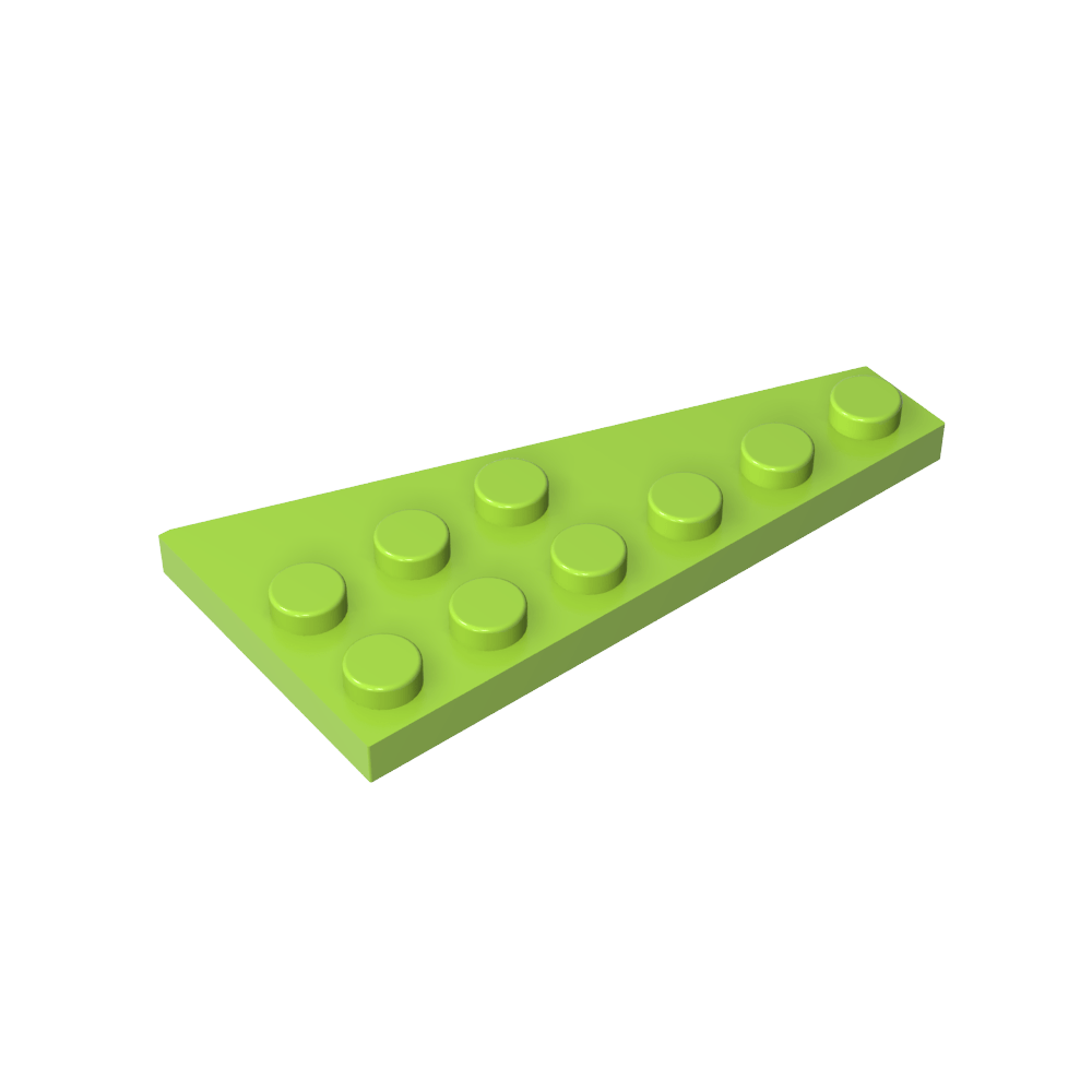 Keilplatte 6 x 3 Links-MyGobricks