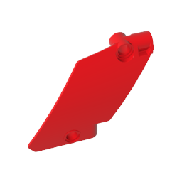 Technic Panel Gebogen 5 x 7 Parallelogramm Rechts