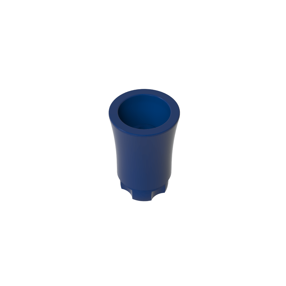 Pflanze, Palmenstamm - Kurzverbinder, Achsloch mit 2 Innenzinken - MyGobricks