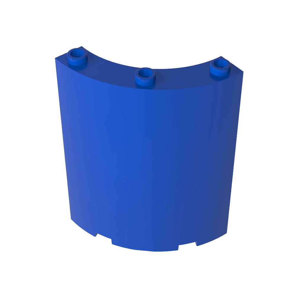 Panel 4 x 4 x 6 Viertelzylinder-MyGobricks