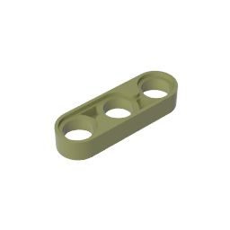 1 x 3 Arm mit Löchern (Dünn) [Premiumteil]