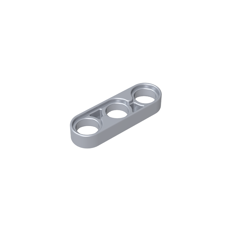 1x3 perforierter Arm (dünn)