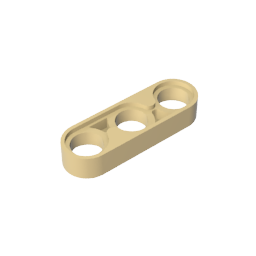 1 x 3 Arm mit Löchern (Dünn) [Premiumteil]