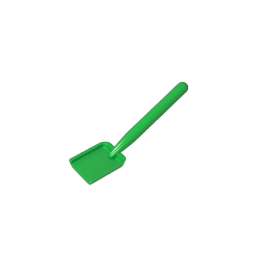 Ausrüstungsschaufel [Rundes Stielende]-MyGobricks