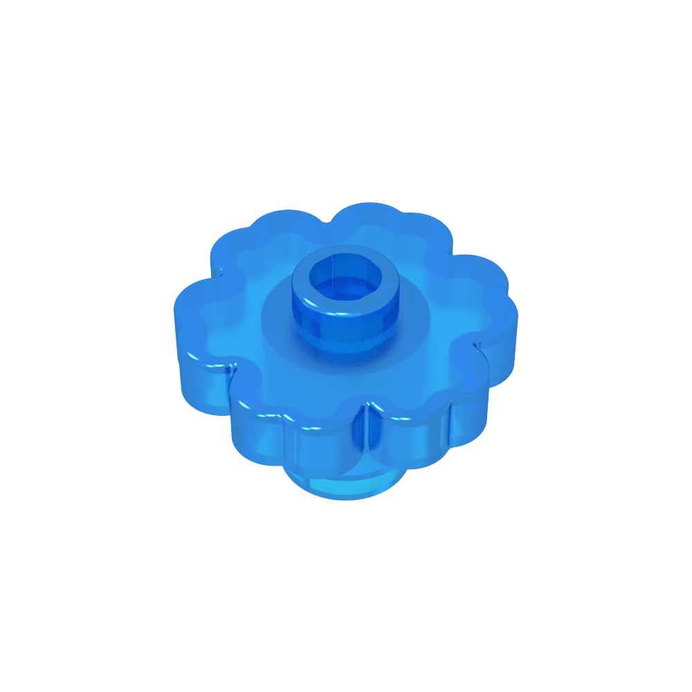 Pflanze, Blume 2 x 2 - Rund [Offene Noppe]-MyGobricks