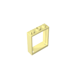 Fensterrahmen 1 x 3 x 3