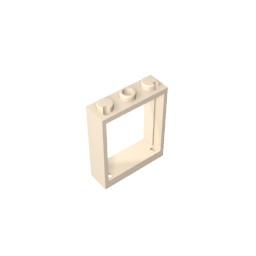 Fensterrahmen 1 x 3 x 3