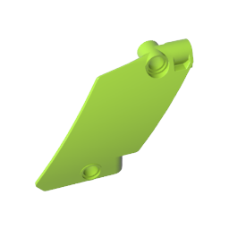 Technic Panel Gebogen 5 x 7 Parallelogramm Rechts