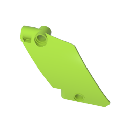 Technic Panel Gebogen 5 x 7 Parallelogramm Links-MyGobricks