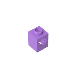 1x1 Stein mit Querloch