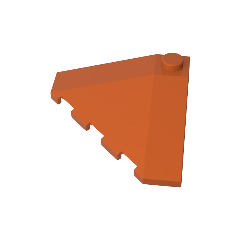 4x4 abgeschrägter Ziegelkeil