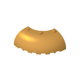 Ziegelstein Runde Ecke 6 x 6 x 2-MyGobricks