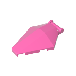 Windschutzscheibe 6 x 4 x 1 Sechseckig mit Griff - MyGobricks