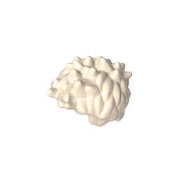 Figur, Haare mit Stacheln