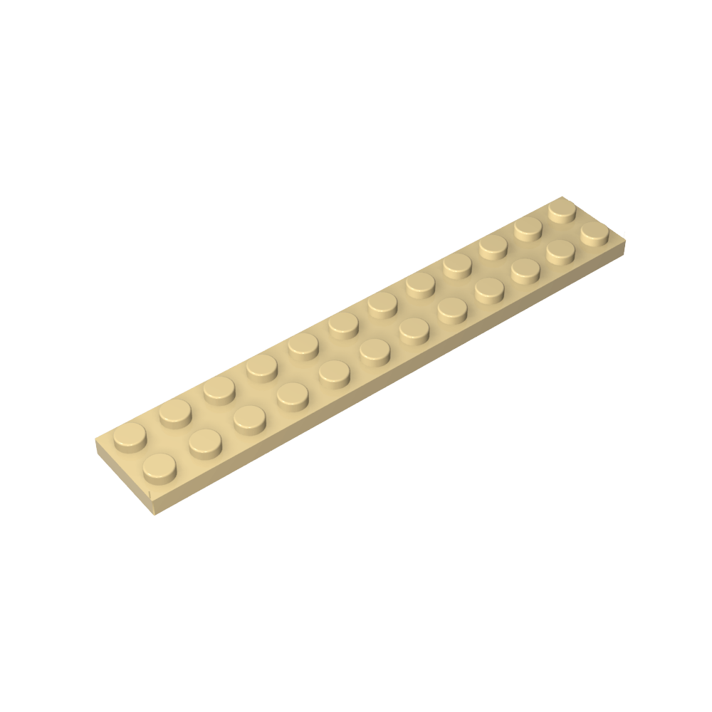 Platte 2 x 12-MyGobricks