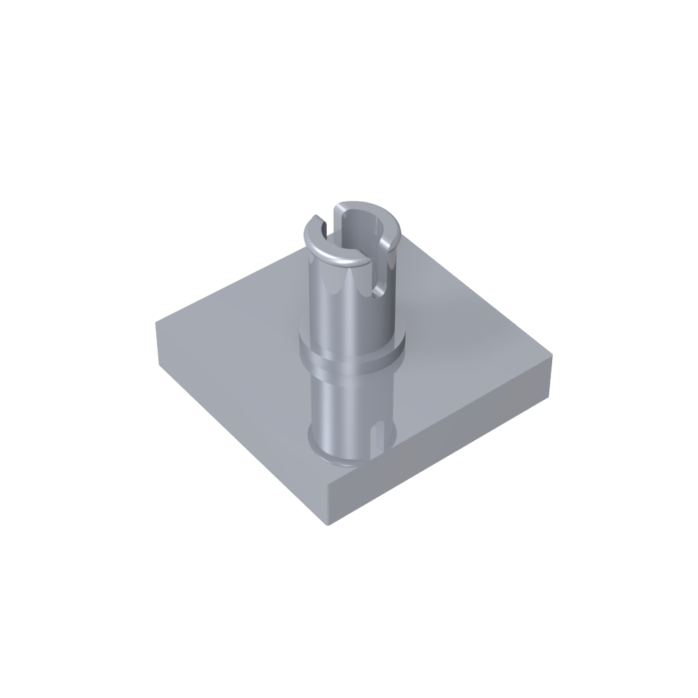 Fliese Spezial 2 x 2 mit Pin-MyGobricks