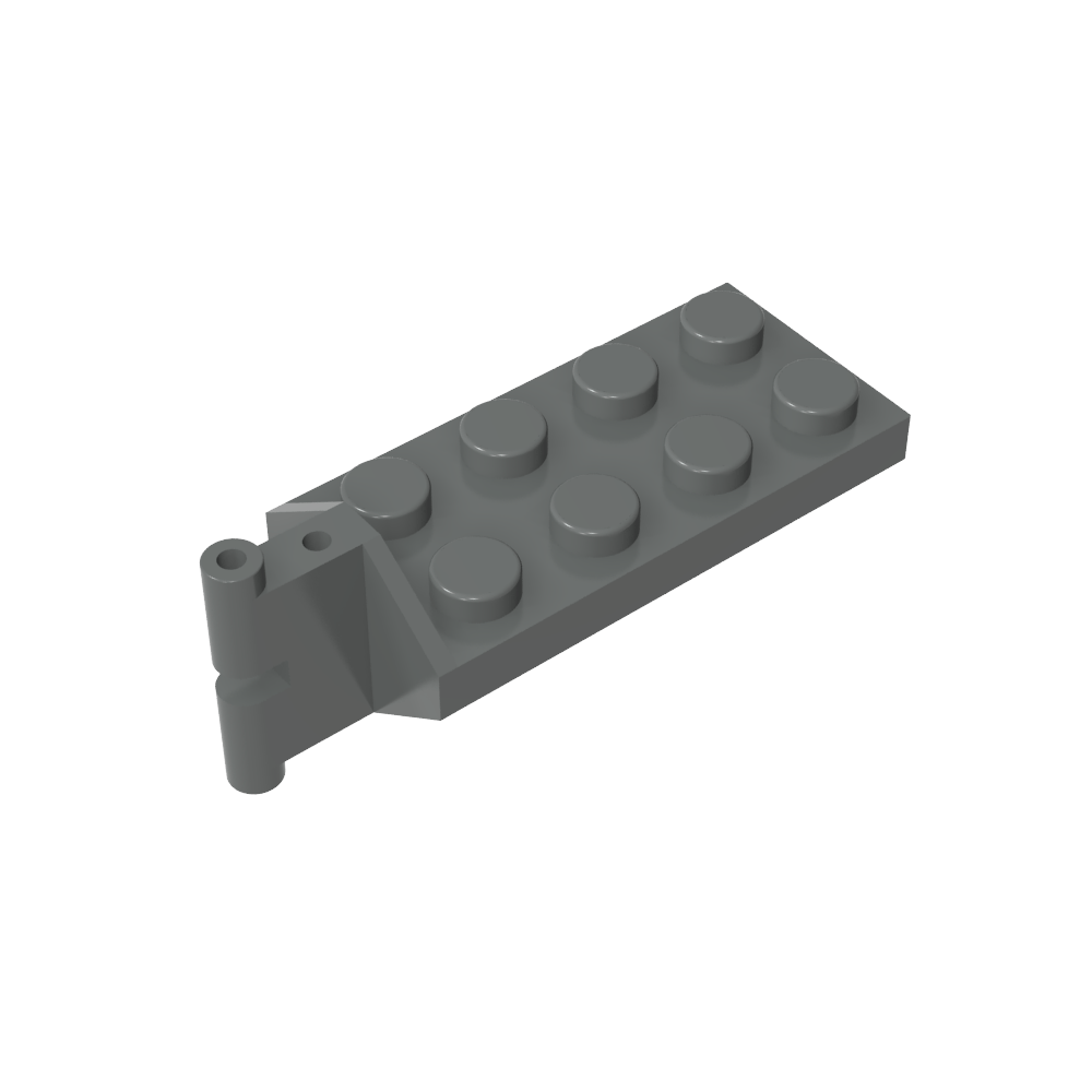 Scharnierplatte 2 x 4 mit Gelenkverbindung - Male-MyGobricks