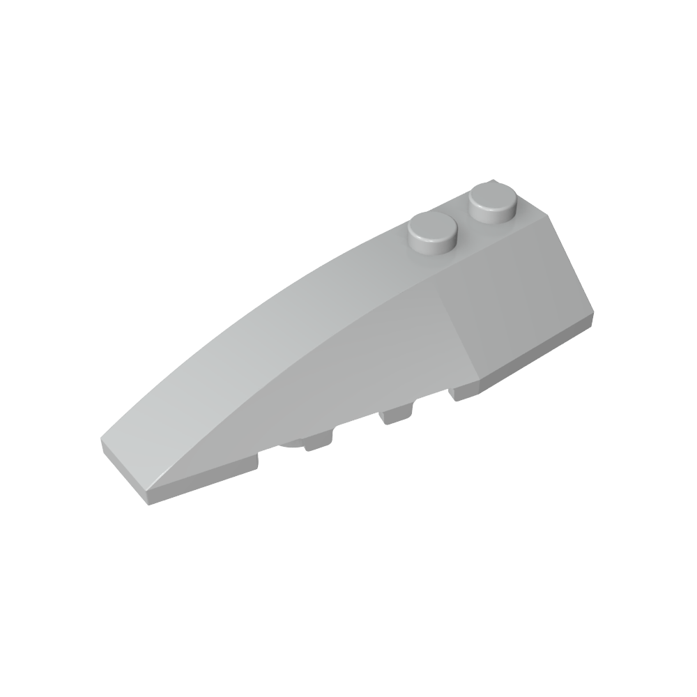 Keil gebogen 6 x 2 links-MyGobricks