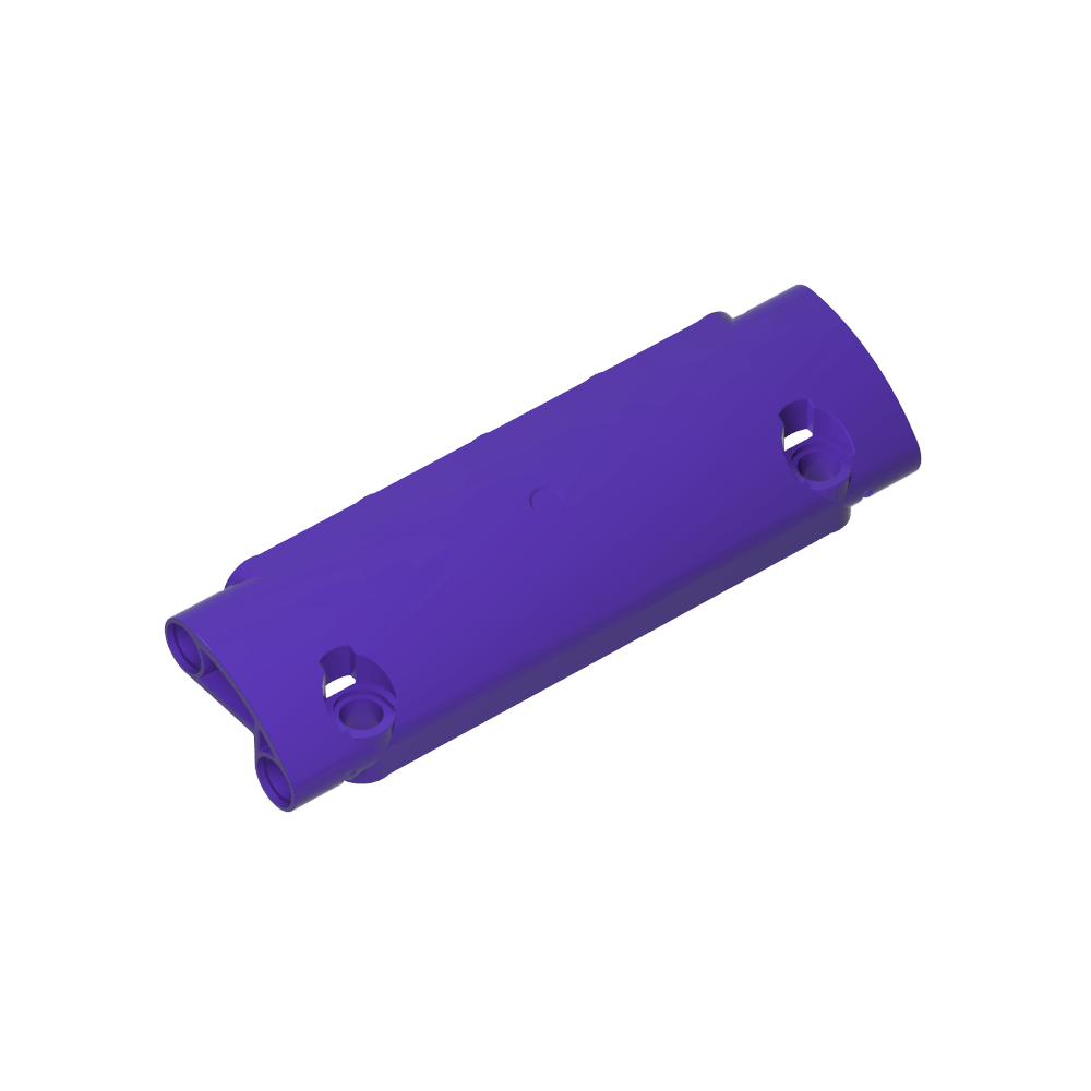 Technic Panel gebogen 11 x 3 mit 2 Stiftlöchern durch die Paneloberfläche - MyGobricks