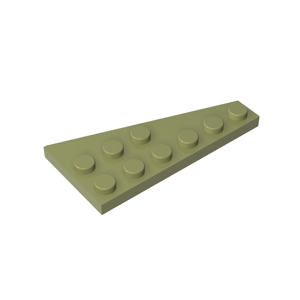 Keilplatte 6 x 3 Links-MyGobricks