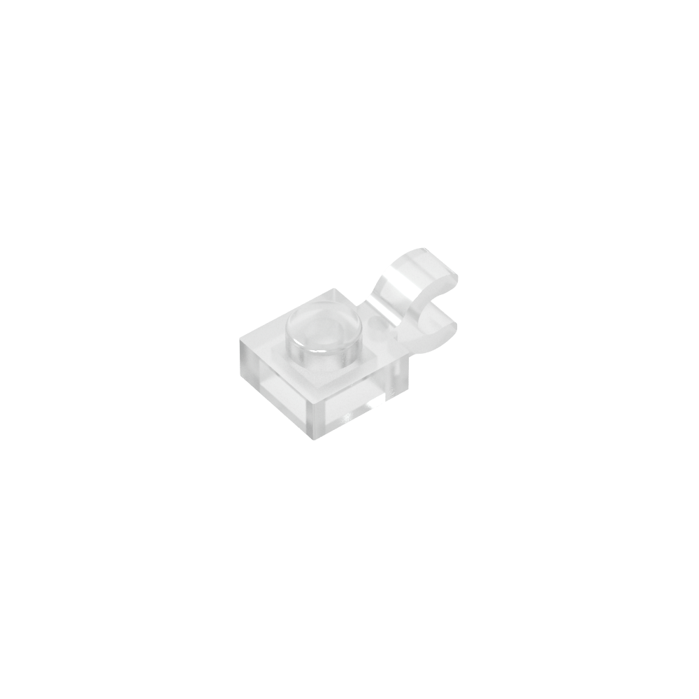 Platte Spezial 1 x 1 mit Clip Horizontal [Dicker U-Clip]-MyGobricks