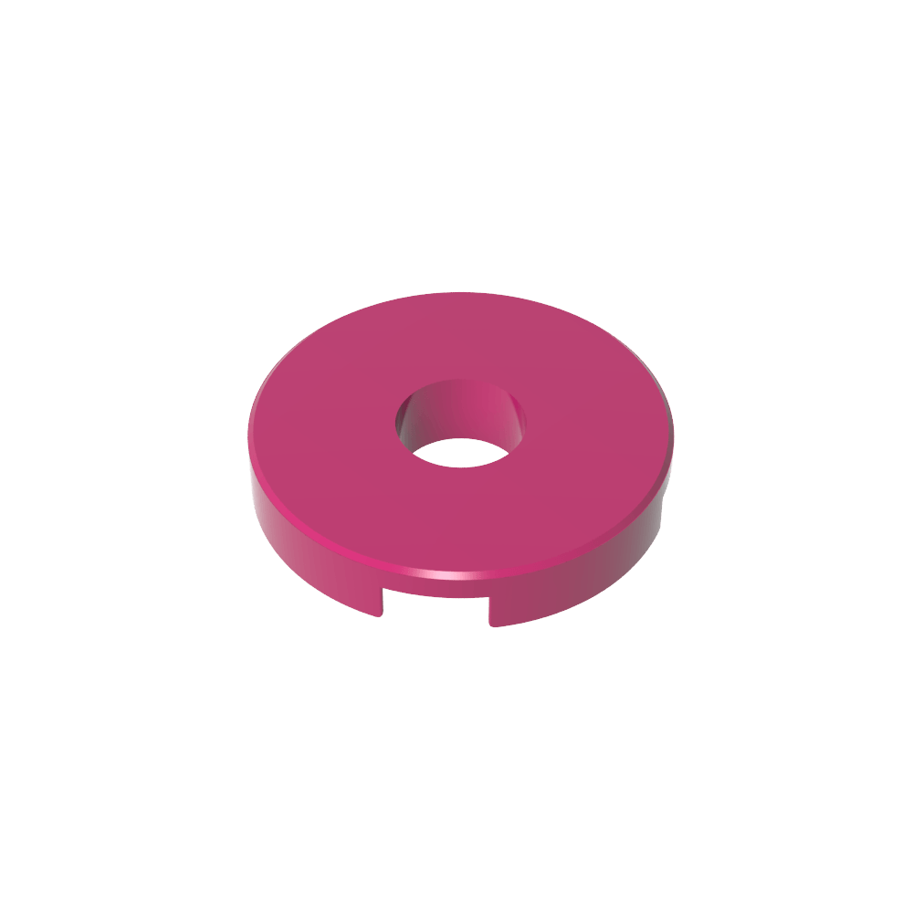 Fliese rund 2 x 2 mit Loch - MyGobricks